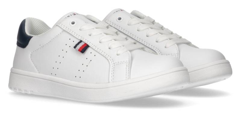 Tommy Hilfiger Sneaker »LOW CUT LACE-UP SNEAKER«, mit Logoflag, Freizeitschuh, Halbschuh, Schnürschuh von Tommy Hilfiger