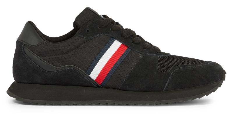 Tommy Hilfiger Sneaker »RUNNER EVO MIX«, mit gepolstertem Schaftrand, Freizeitschuh, Halbschuh, Schnürschuh von Tommy Hilfiger