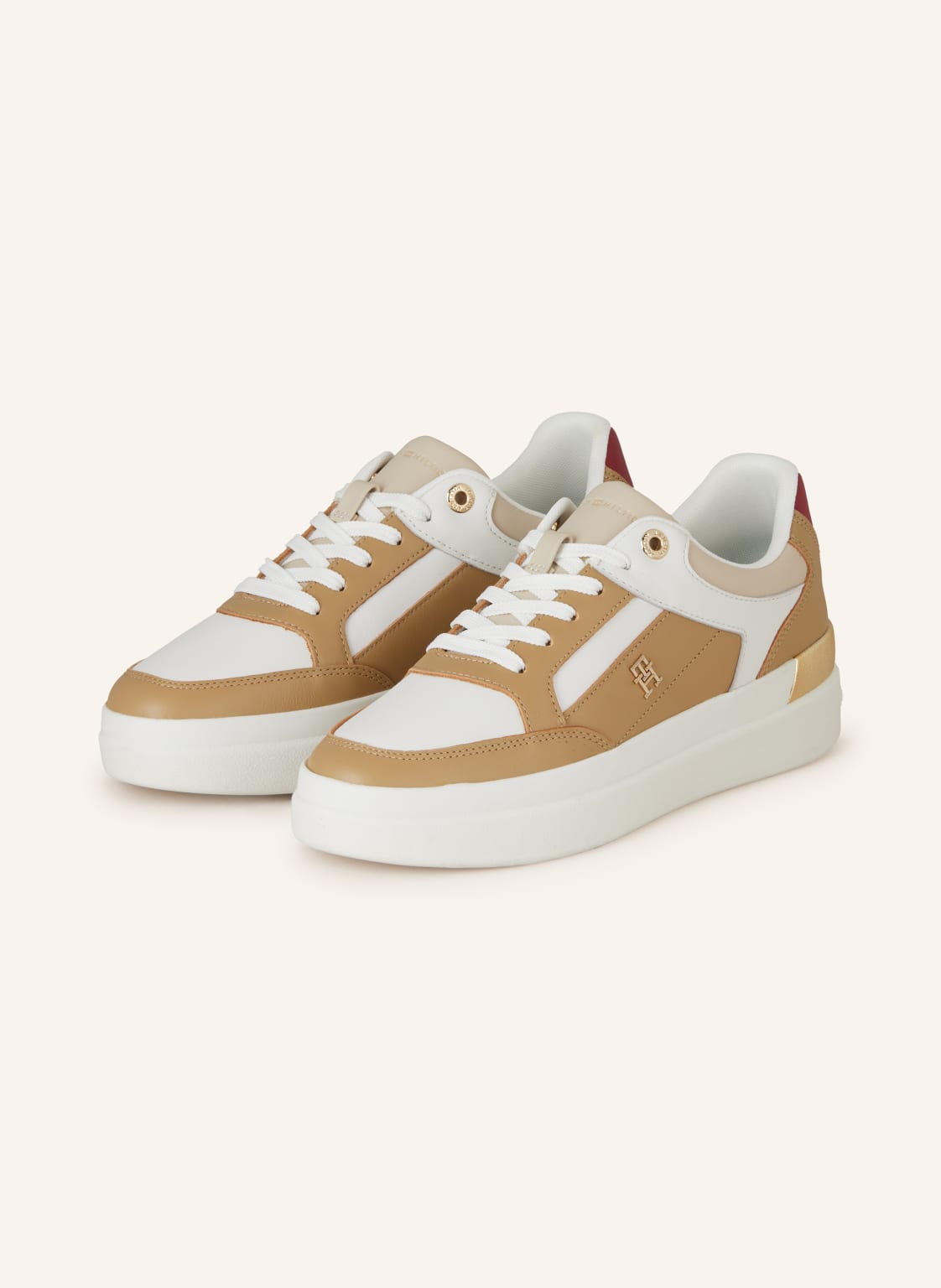 Tommy Hilfiger Sneaker beige von Tommy Hilfiger