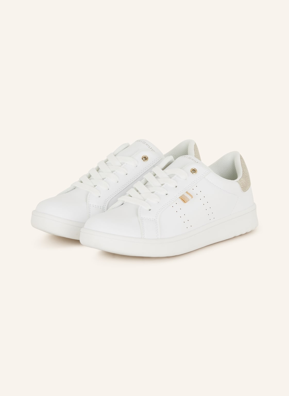 Tommy Hilfiger Sneaker weiss von Tommy Hilfiger