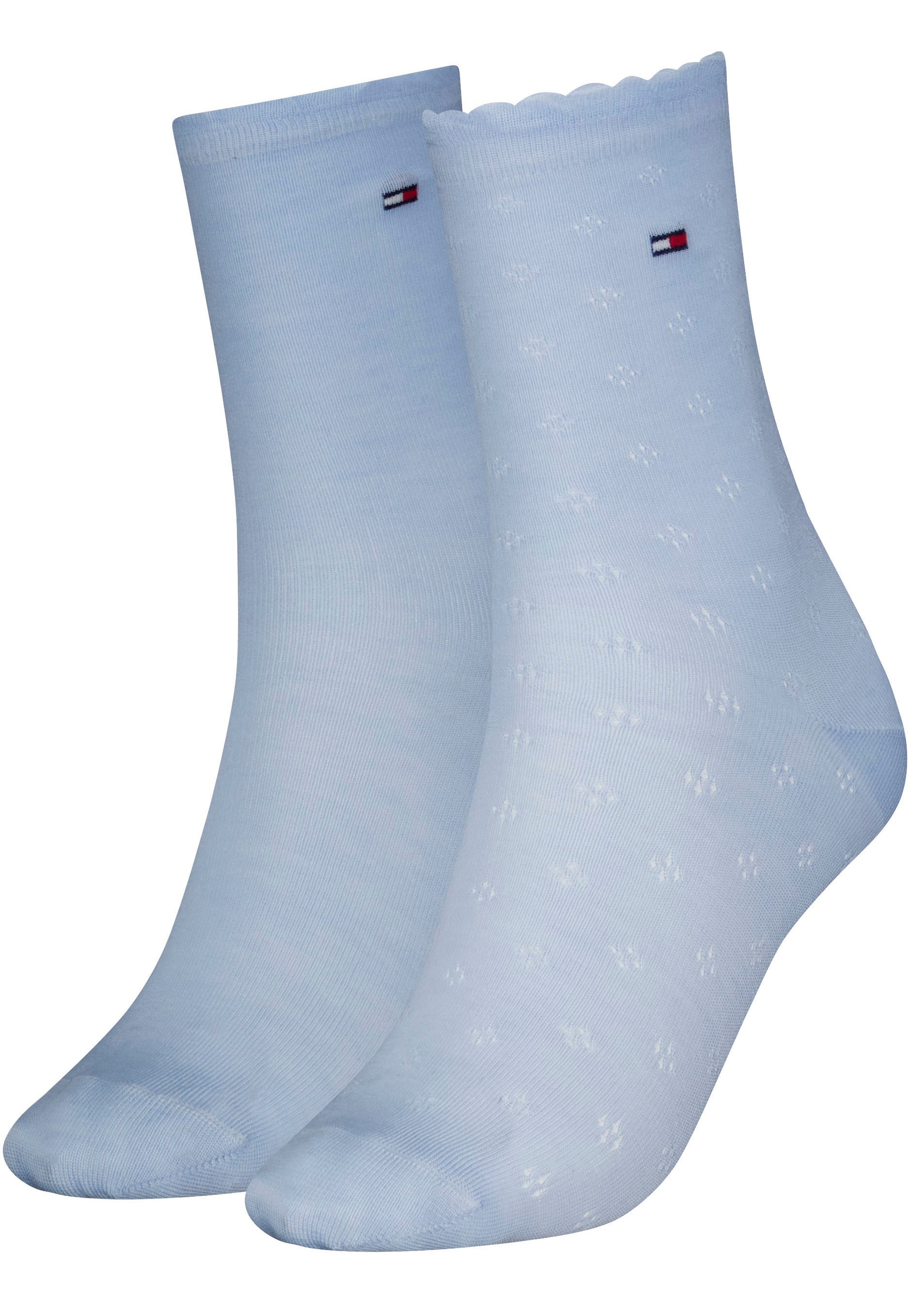 Tommy Hilfiger Socken, (2er-Pack), mit Logostickerei von Tommy Hilfiger