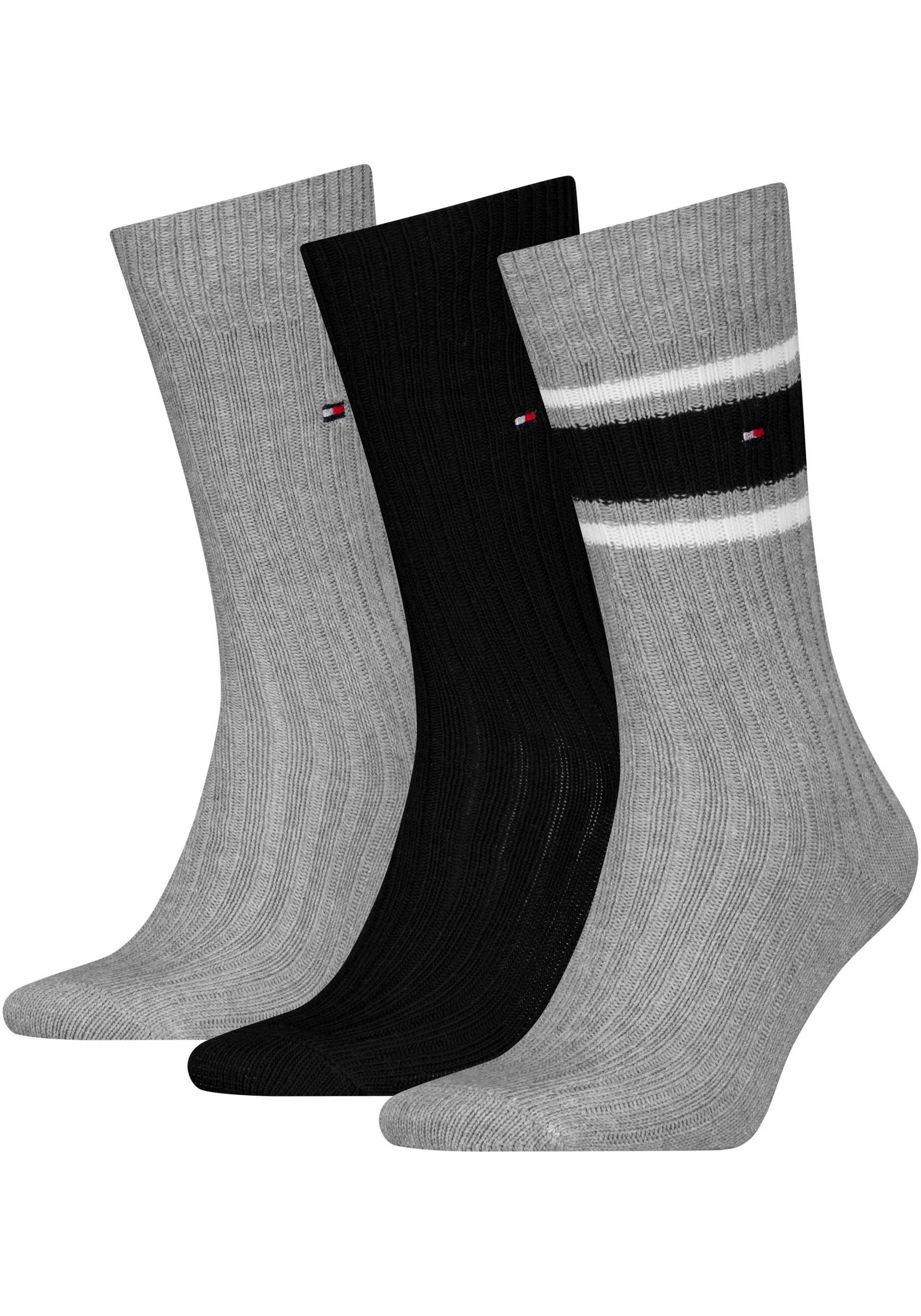 Tommy Hilfiger Socken, (3er-Pack), mit dezentem Logo von Tommy Hilfiger
