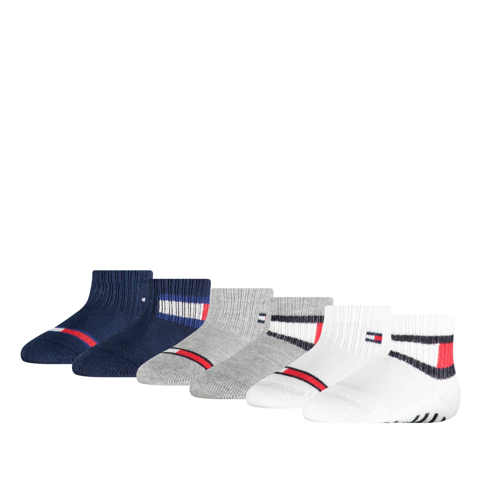 Tommy Hilfiger Socken »TH BABY SOCK 6P FLAG SOCK ECOM«, (6 Paar) von Tommy Hilfiger
