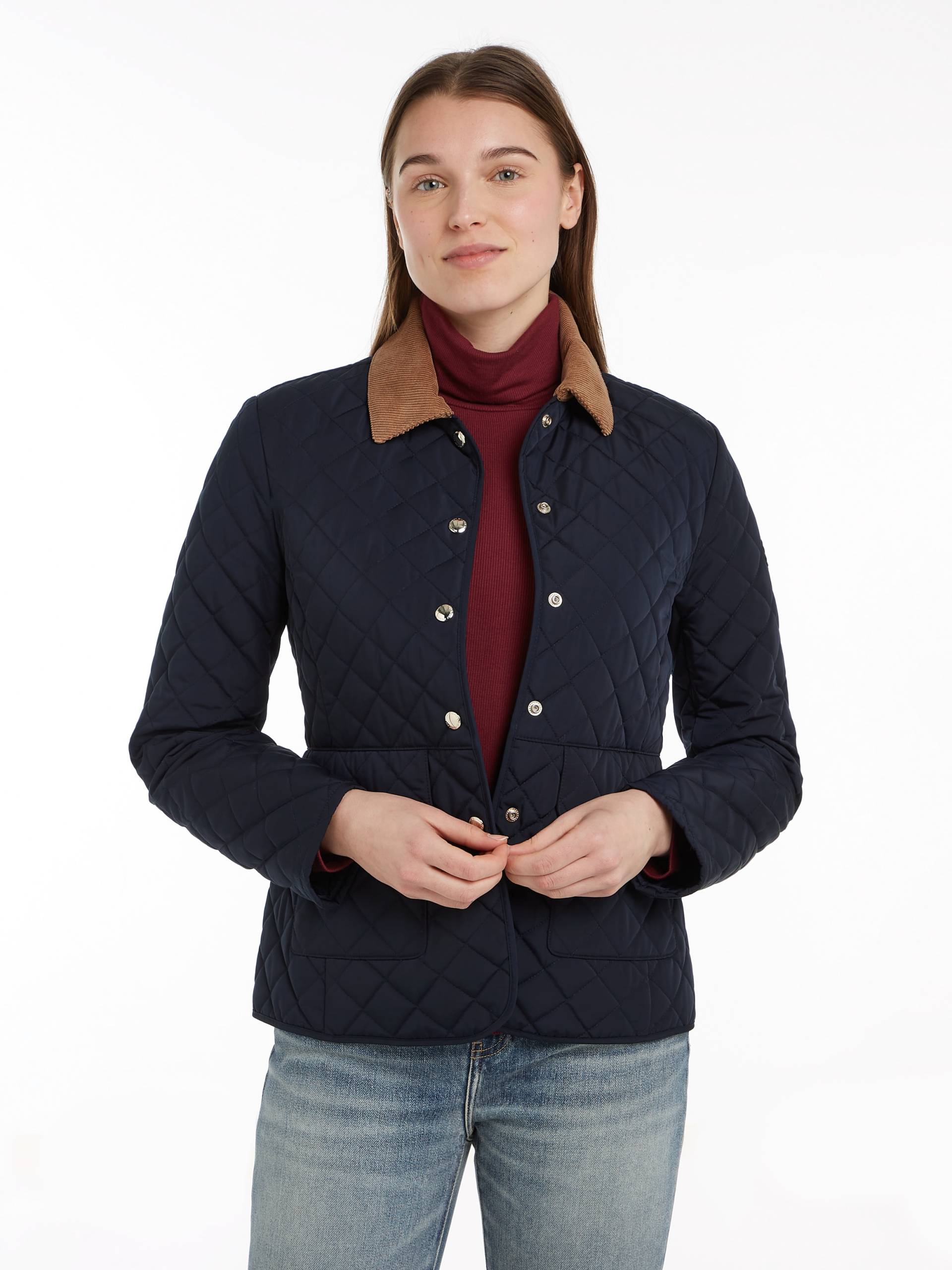 Tommy Hilfiger Steppjacke, mit Logoprägung Tommy Hilfiger Steppjacke, mit Logoprägung von Tommy Hilfiger