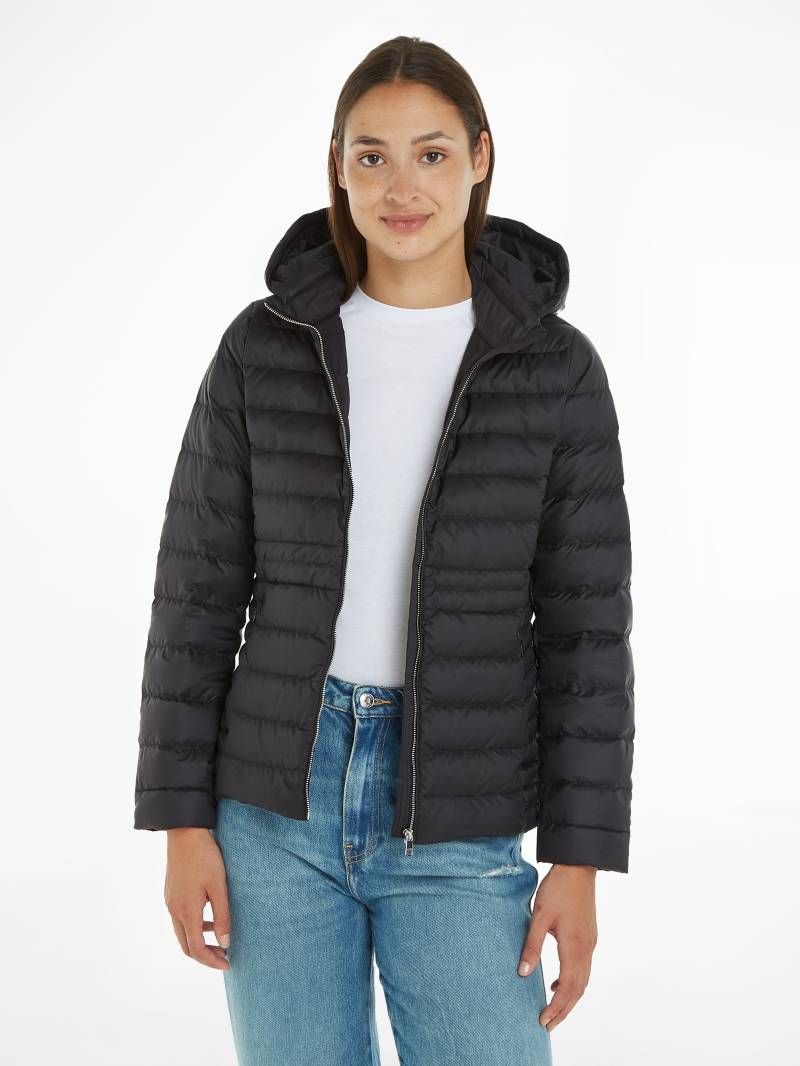 Tommy Hilfiger Steppjacke »FEMININE LW DOWN JACKET«, mit Kapuze, mit Kapuze von Tommy Hilfiger