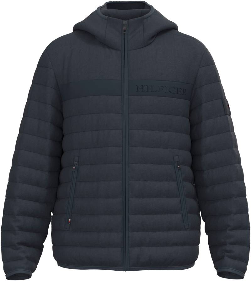 Tommy Hilfiger Steppjacke »GMD PADDED HOODED JACKET«, mit Kapuze, im hochgeschlossenen Design von Tommy Hilfiger