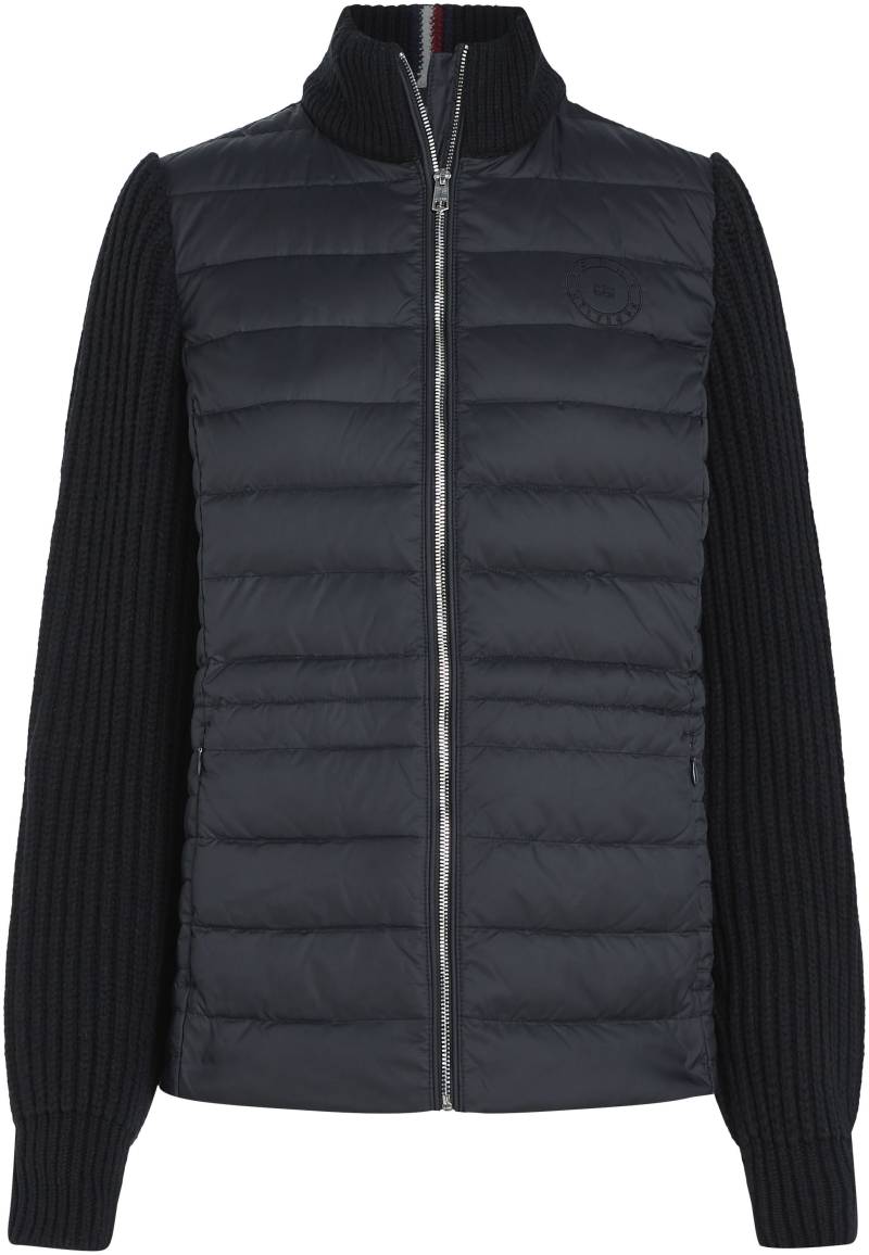 Tommy Hilfiger Steppjacke »KNIT MIX DOWN JACKET«, im gesagte Materialkombi Web & Strick von Tommy Hilfiger