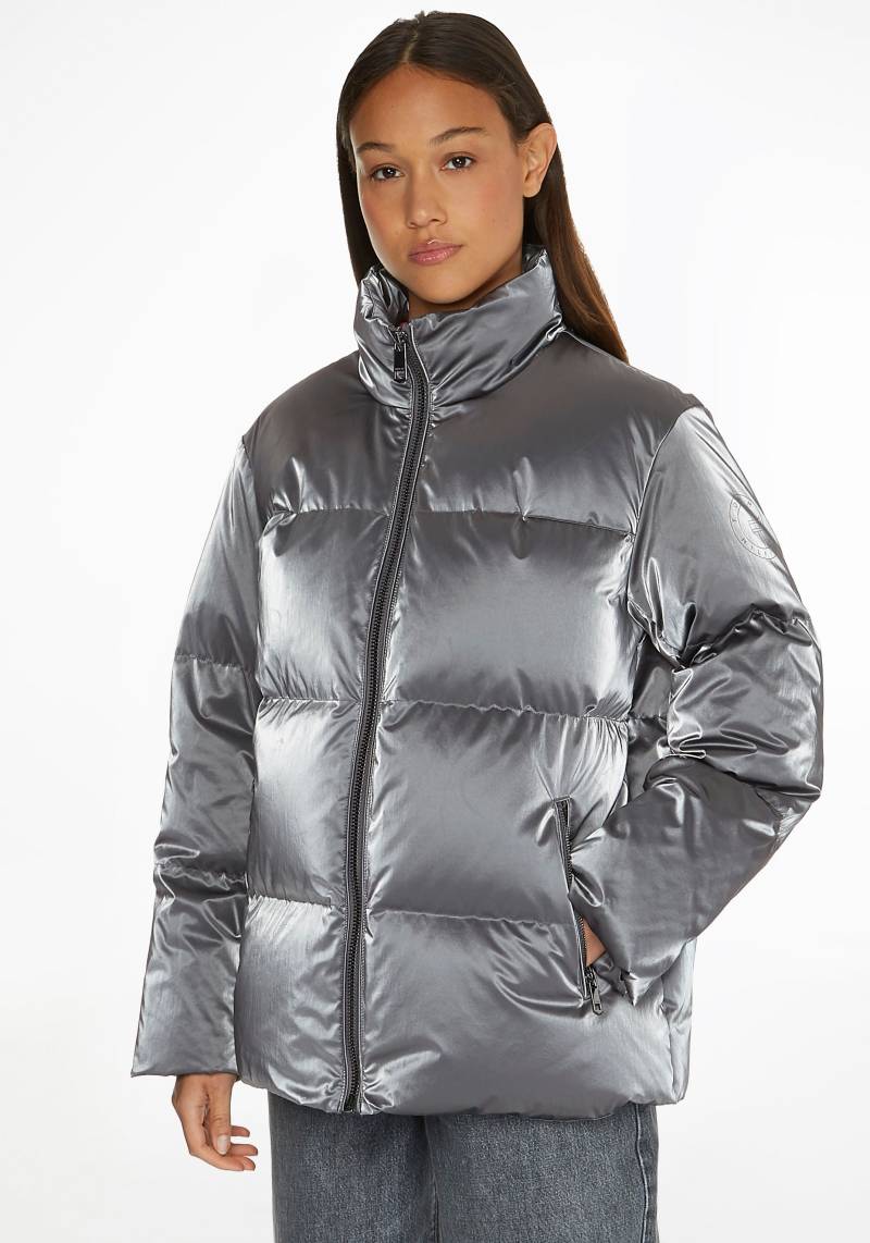 Tommy Hilfiger Steppjacke »METALLIC DOWN PUFFER JKT«, mit Stehkragen von Tommy Hilfiger