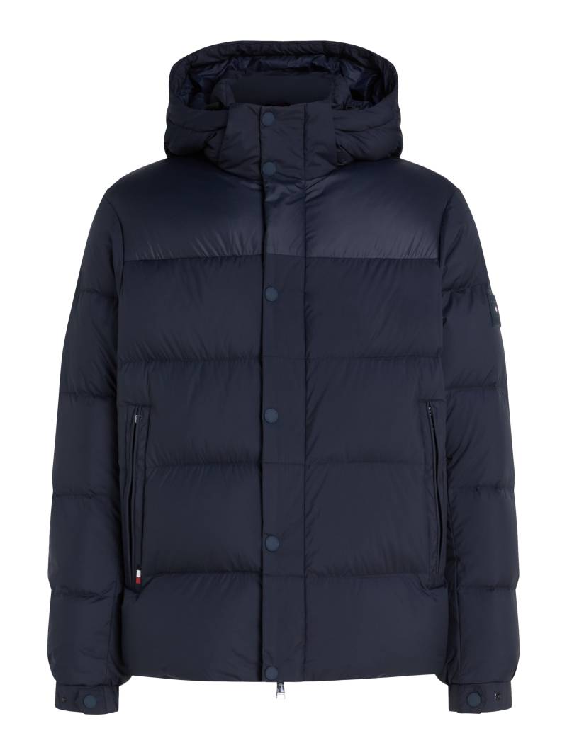 Tommy Hilfiger Steppjacke »MIX DOWN HOODED PUFFER JACKET«, mit Kapuze, mit abnehmbarer Kapuze von Tommy Hilfiger