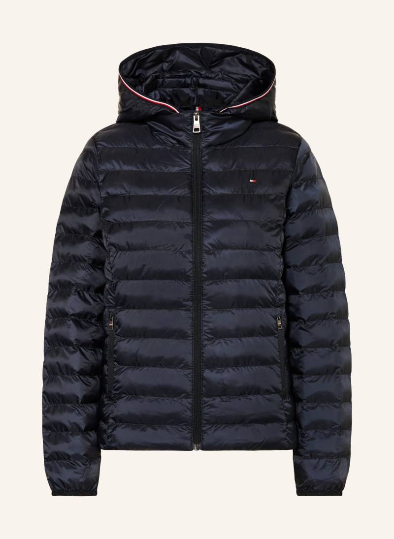 Tommy Hilfiger Steppjacke Mit Abnehmbarer Kapuze blau von Tommy Hilfiger