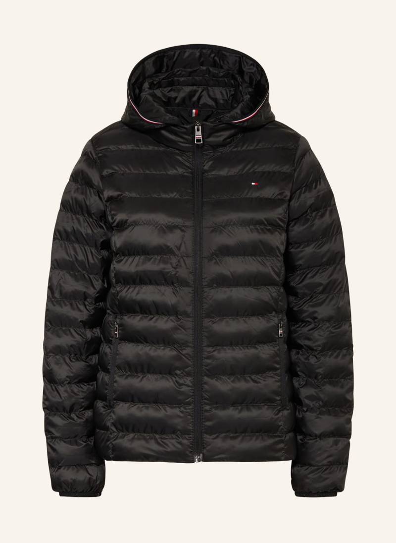 Tommy Hilfiger Steppjacke Mit Abnehmbarer Kapuze schwarz von Tommy Hilfiger