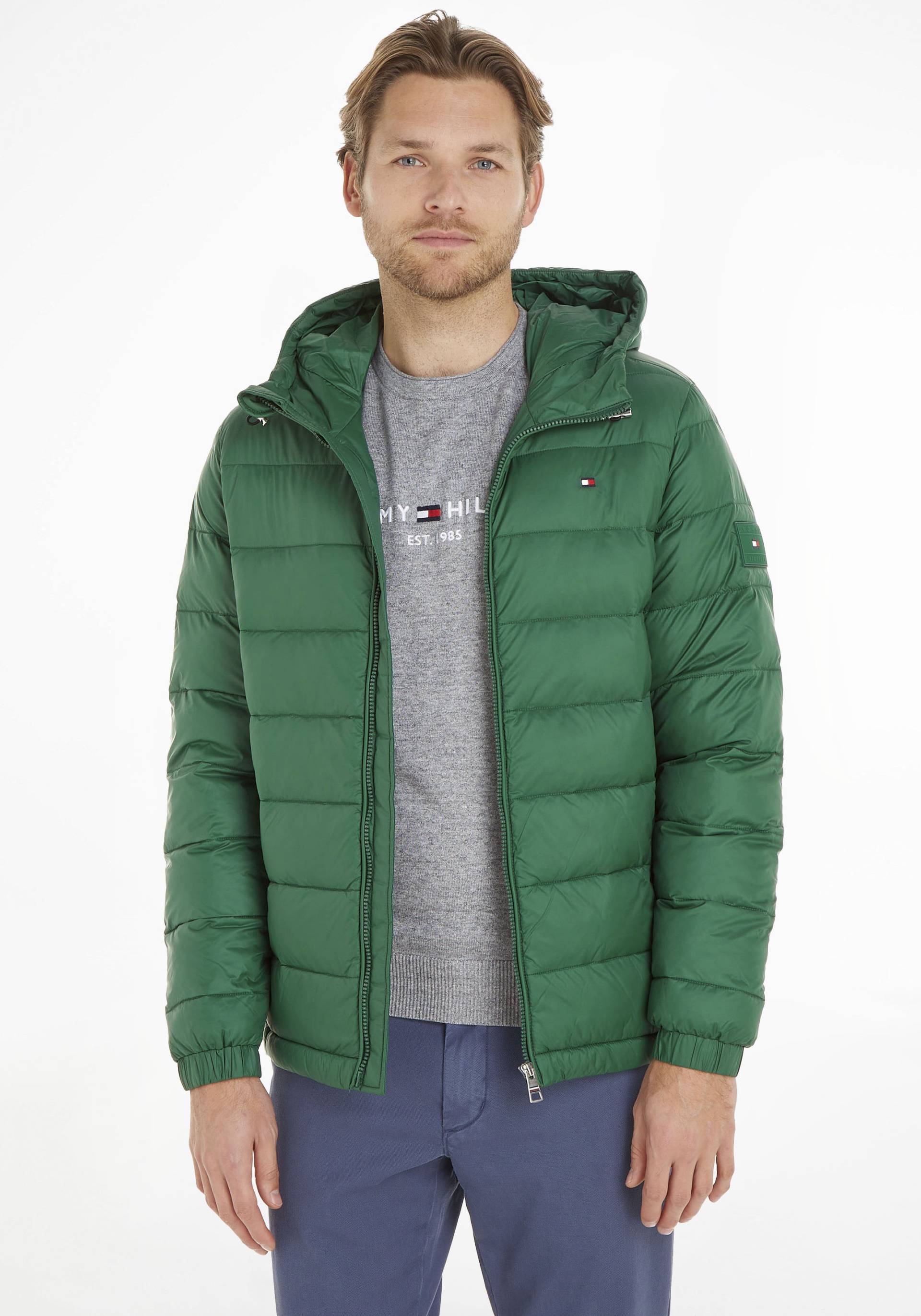 Tommy Hilfiger Steppjacke »QUILTED HOODED JACKET«, mit Kapuze von Tommy Hilfiger