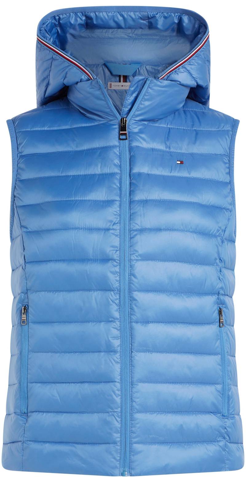 Tommy Hilfiger Steppweste »LW PADDED GLOBAL STRIPE VEST«, (Global Serie TH WOMEN), mit Elastic-Band von Tommy Hilfiger