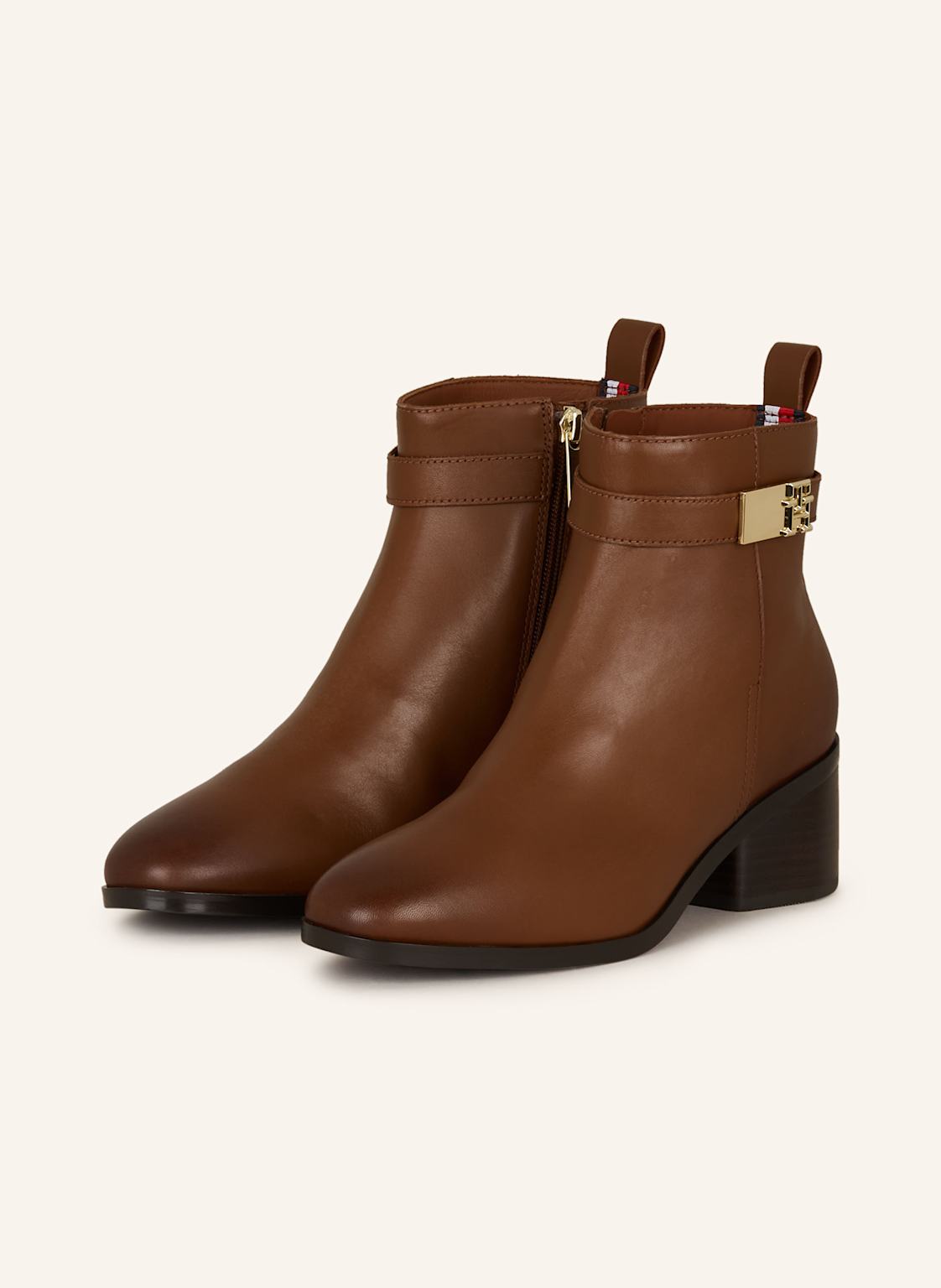 Tommy Hilfiger Stiefeletten braun Tommy Hilfiger Stiefeletten braun von Tommy Hilfiger
