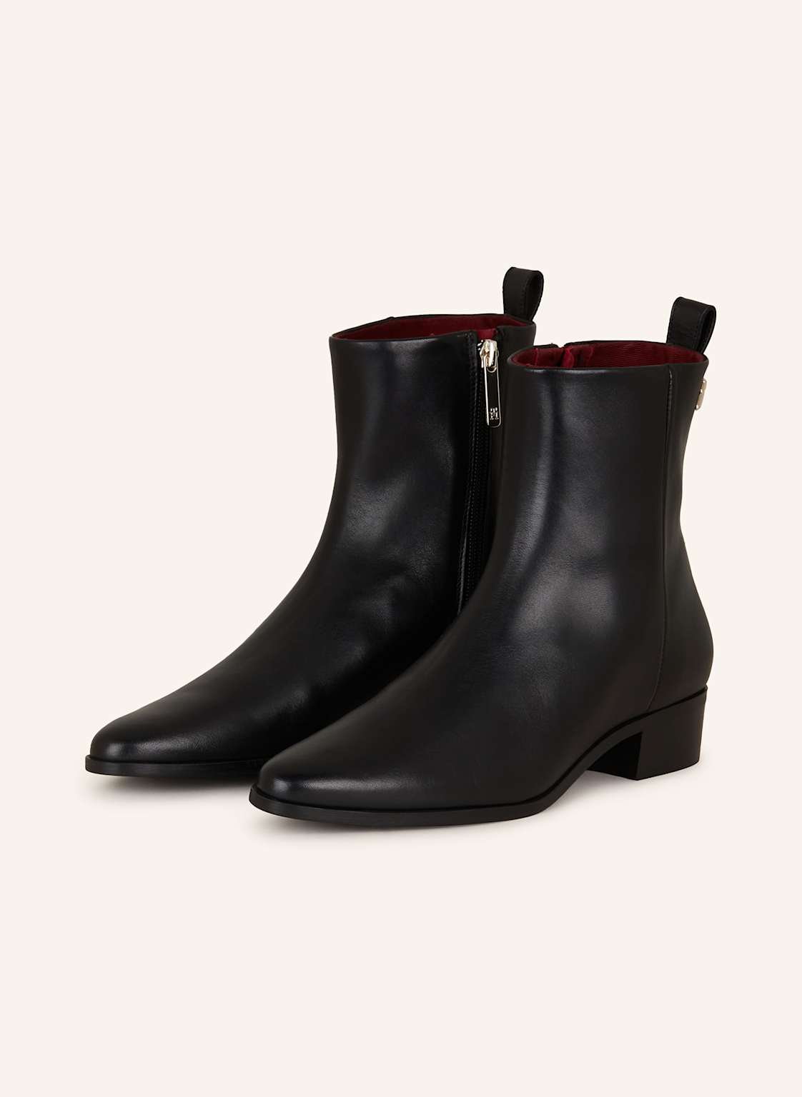 Tommy Hilfiger Stiefeletten schwarz von Tommy Hilfiger