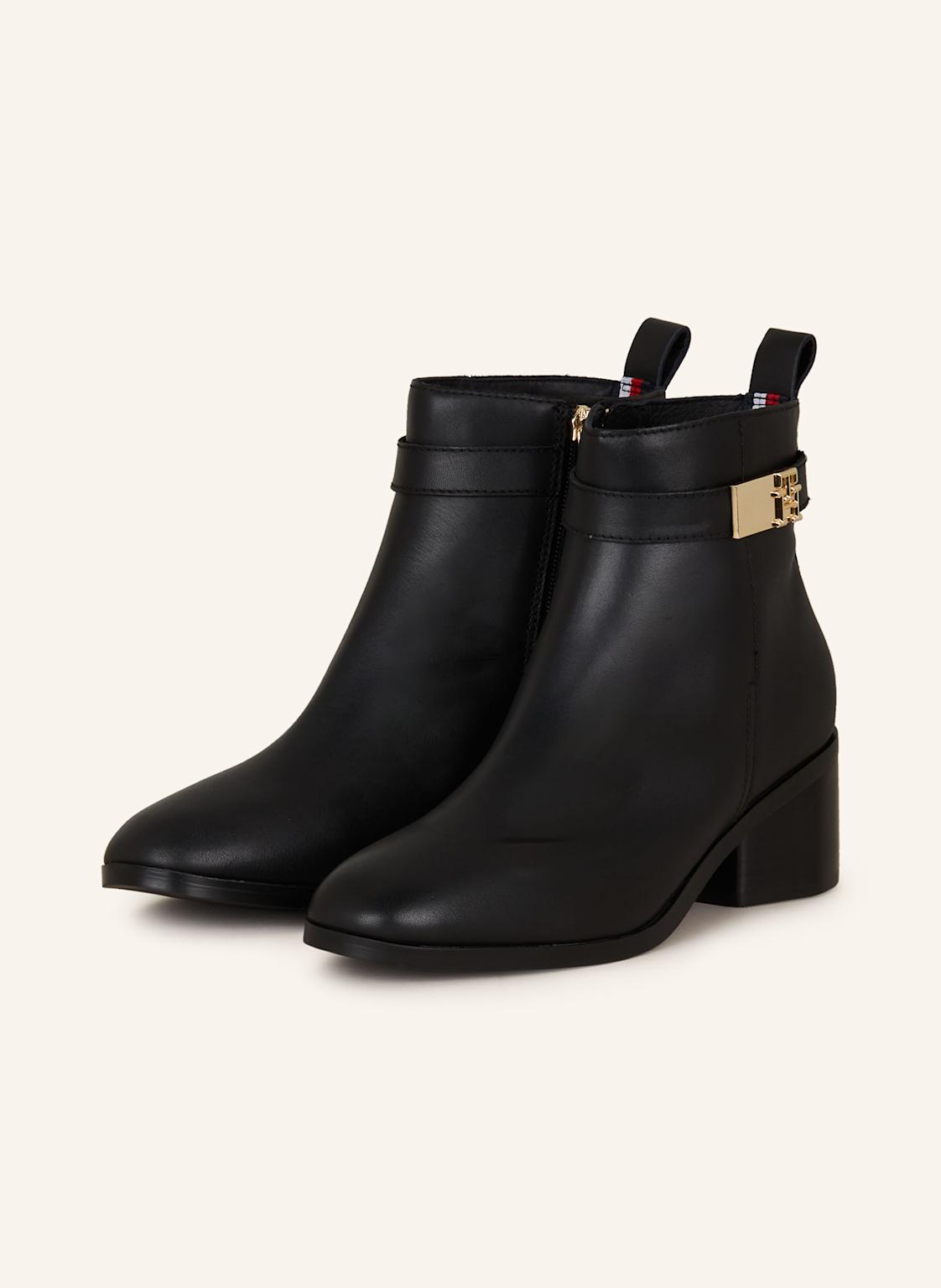 Tommy Hilfiger Stiefeletten schwarz von Tommy Hilfiger