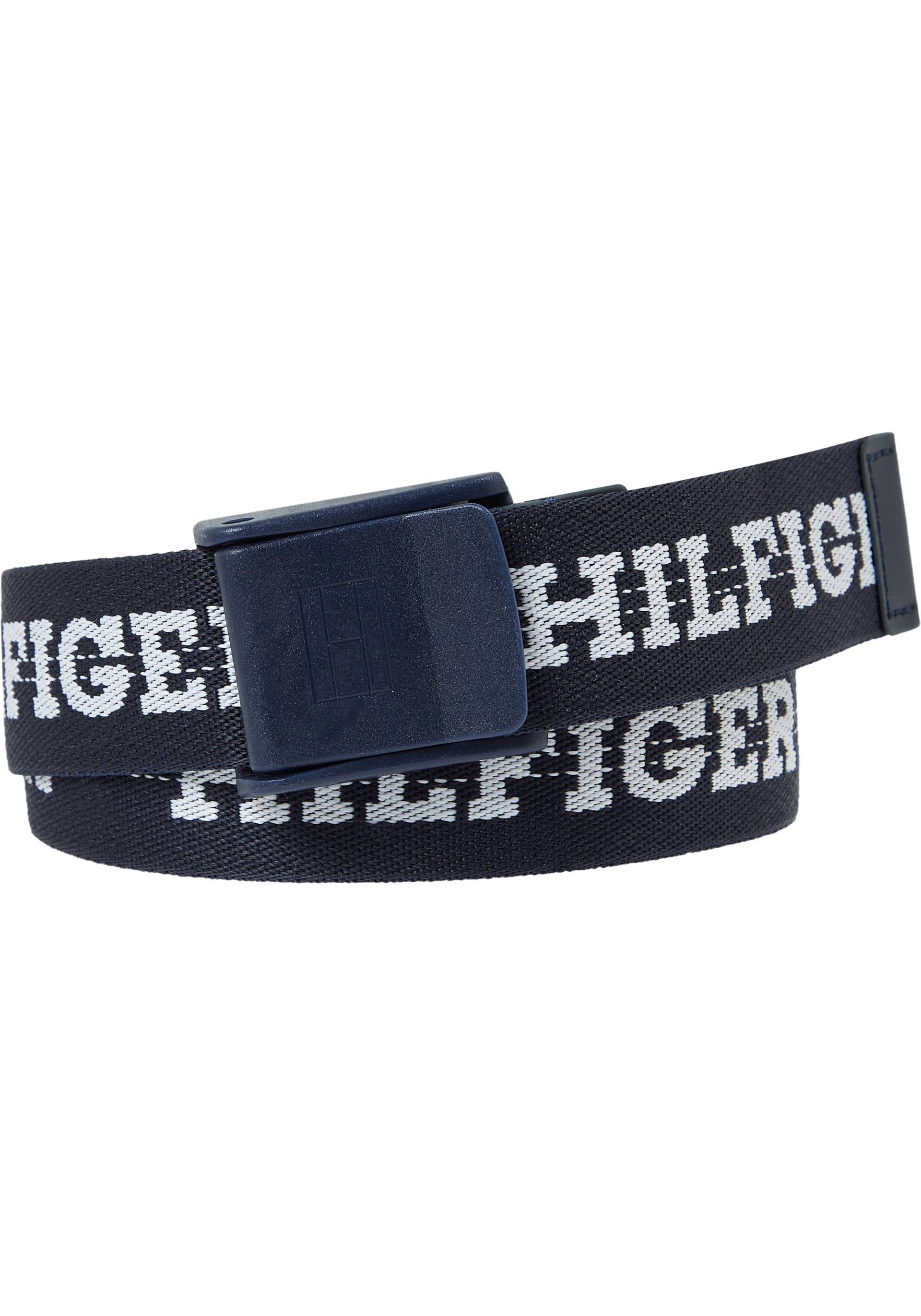 Tommy Hilfiger Stoffgürtel »WEBBING BELT«, Kinder Kids Junior MiniMe,mit Logoschriftzug von Tommy Hilfiger