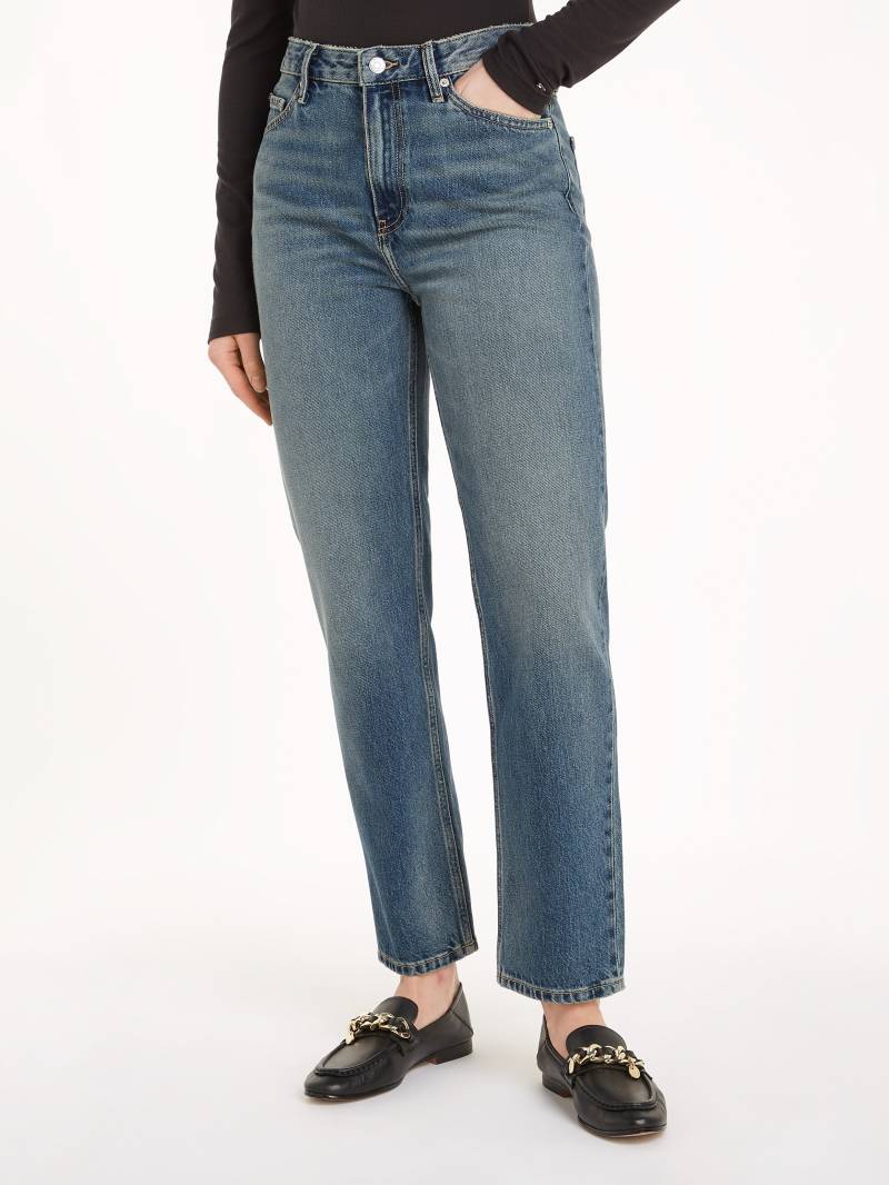 Tommy Hilfiger Straight-Jeans »CLASSIC STRAIGHT HW A TWIST BETH«, mit Tommy Hilfiger Logo-Badge von Tommy Hilfiger