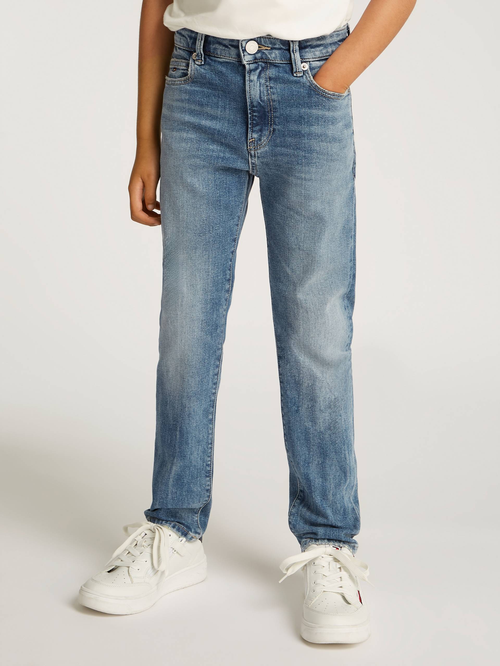 Tommy Hilfiger Straight-Jeans »MODERN STRAIGHT VINTAGE«, im Vintage-Look von Tommy Hilfiger