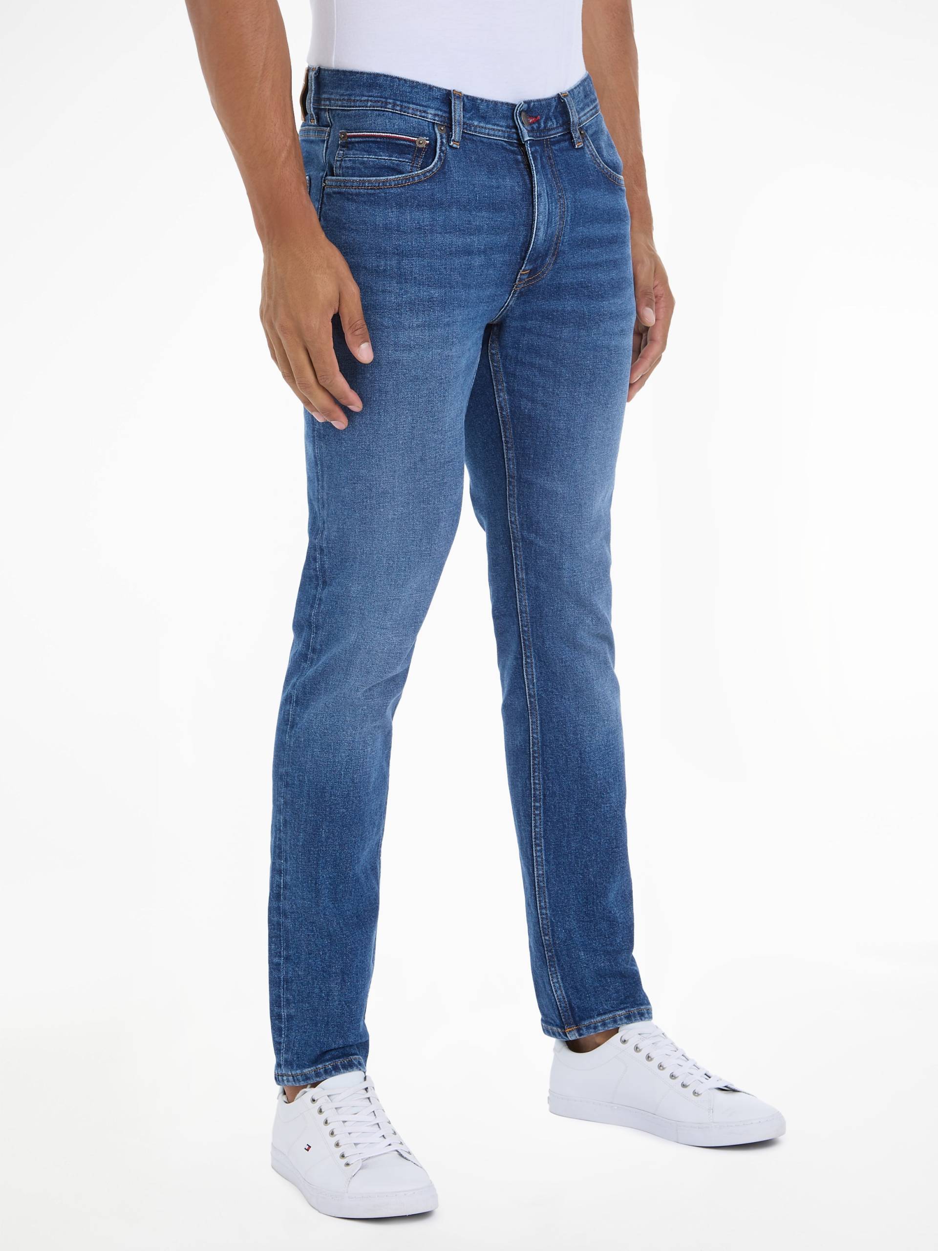 Tommy Hilfiger Straight-Jeans »STRAIGHT DENTON STR CREST INDIGO« Tommy Hilfiger Straight-Jeans »STRAIGHT DENTON STR CREST INDIGO« von Tommy Hilfiger