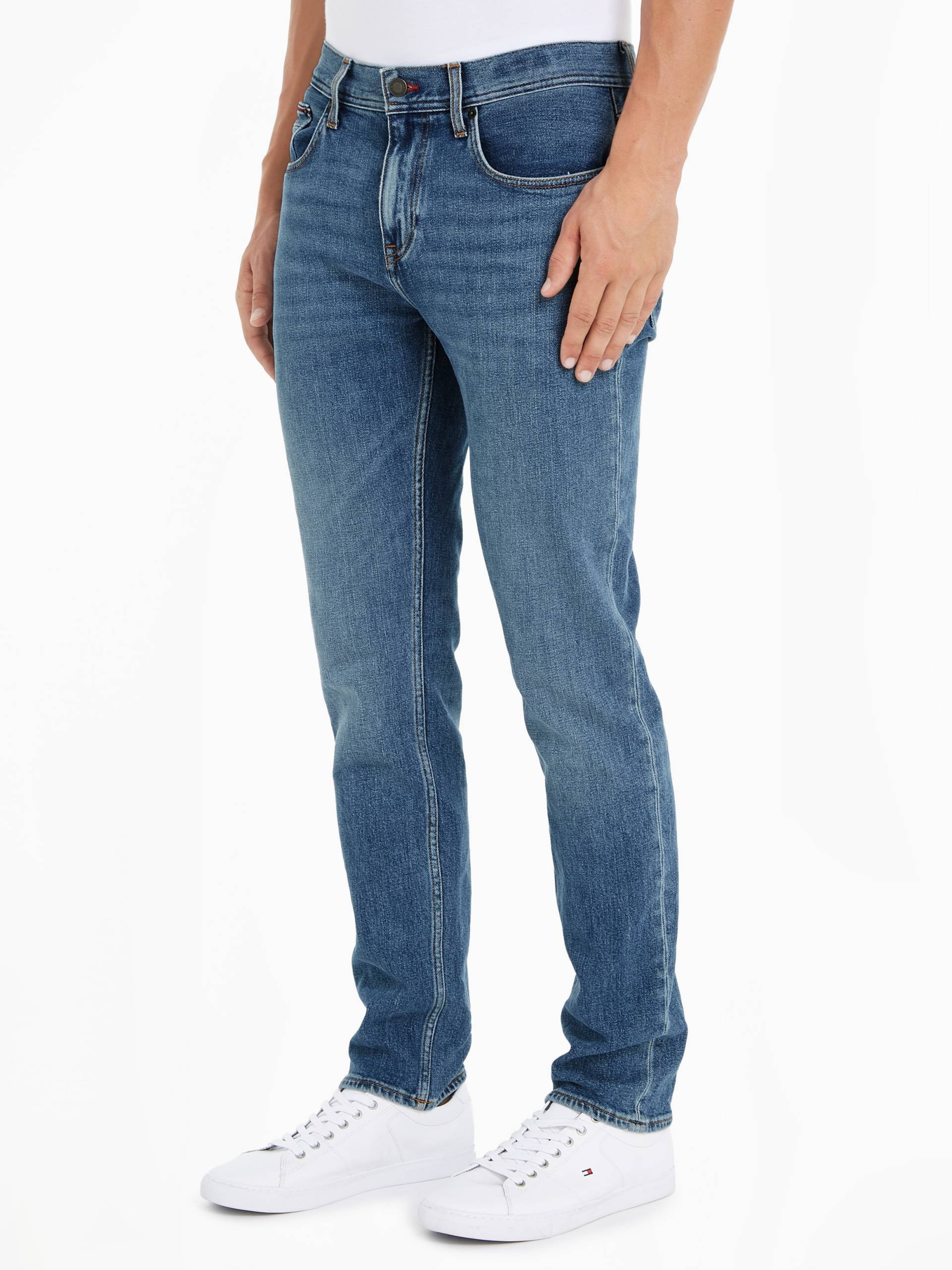 Tommy Hilfiger Straight-Jeans »STRAIGHT DENTON STR CREST INDIGO« Tommy Hilfiger Straight-Jeans »STRAIGHT DENTON STR CREST INDIGO« von Tommy Hilfiger