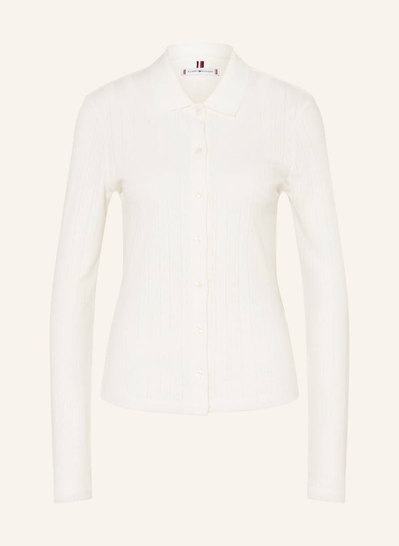 Tommy Hilfiger Strickbluse weiss von Tommy Hilfiger