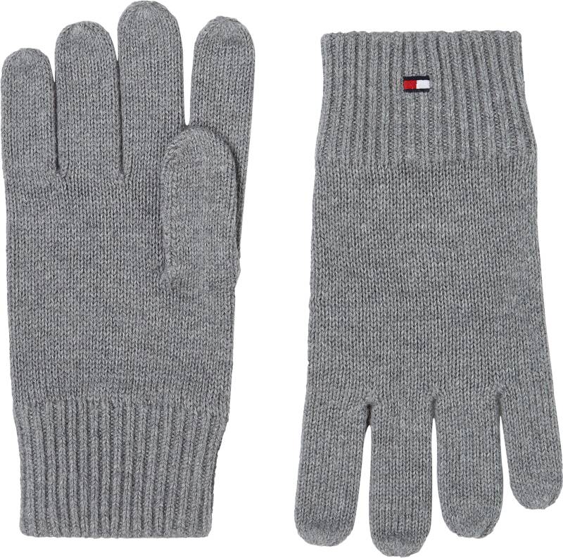 Tommy Hilfiger Strickhandschuhe »ESSENTIALS FLAG GLOVES«, mit Logostickerei von Tommy Hilfiger