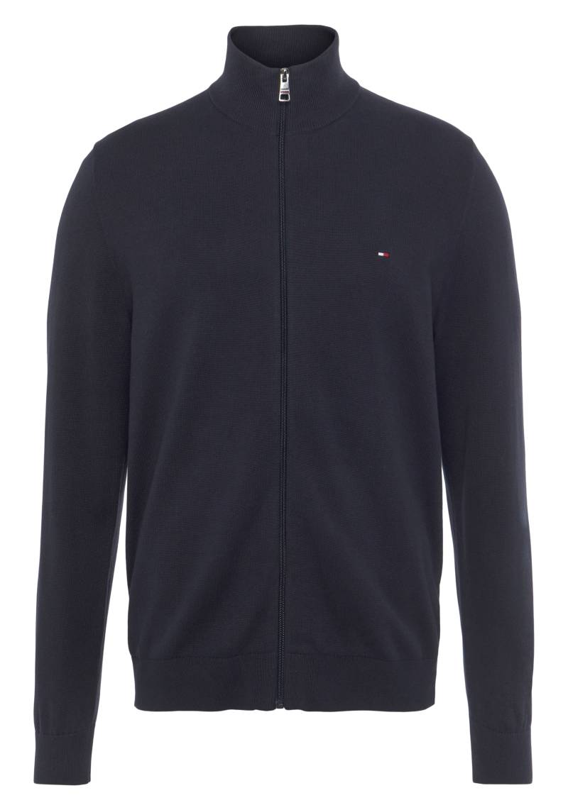 Tommy Hilfiger Strickjacke »DE COTTON ZIP THROUGH« von Tommy Hilfiger