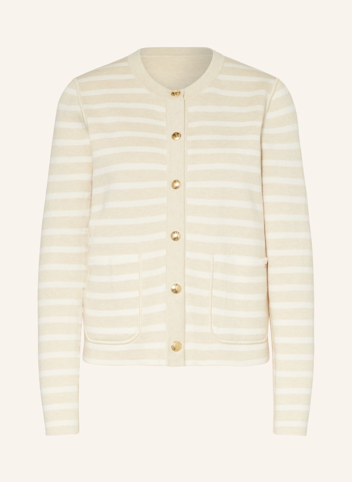 Tommy Hilfiger Strickjacke Zum Wenden beige von Tommy Hilfiger