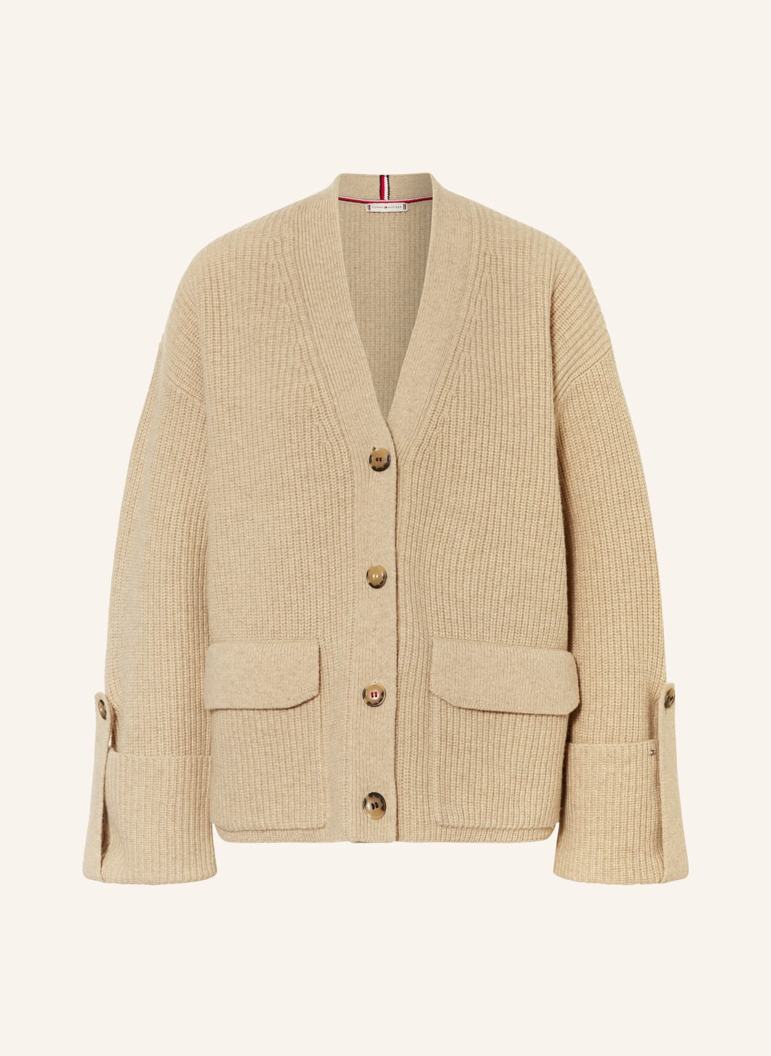 Tommy Hilfiger Strickjacke beige von Tommy Hilfiger