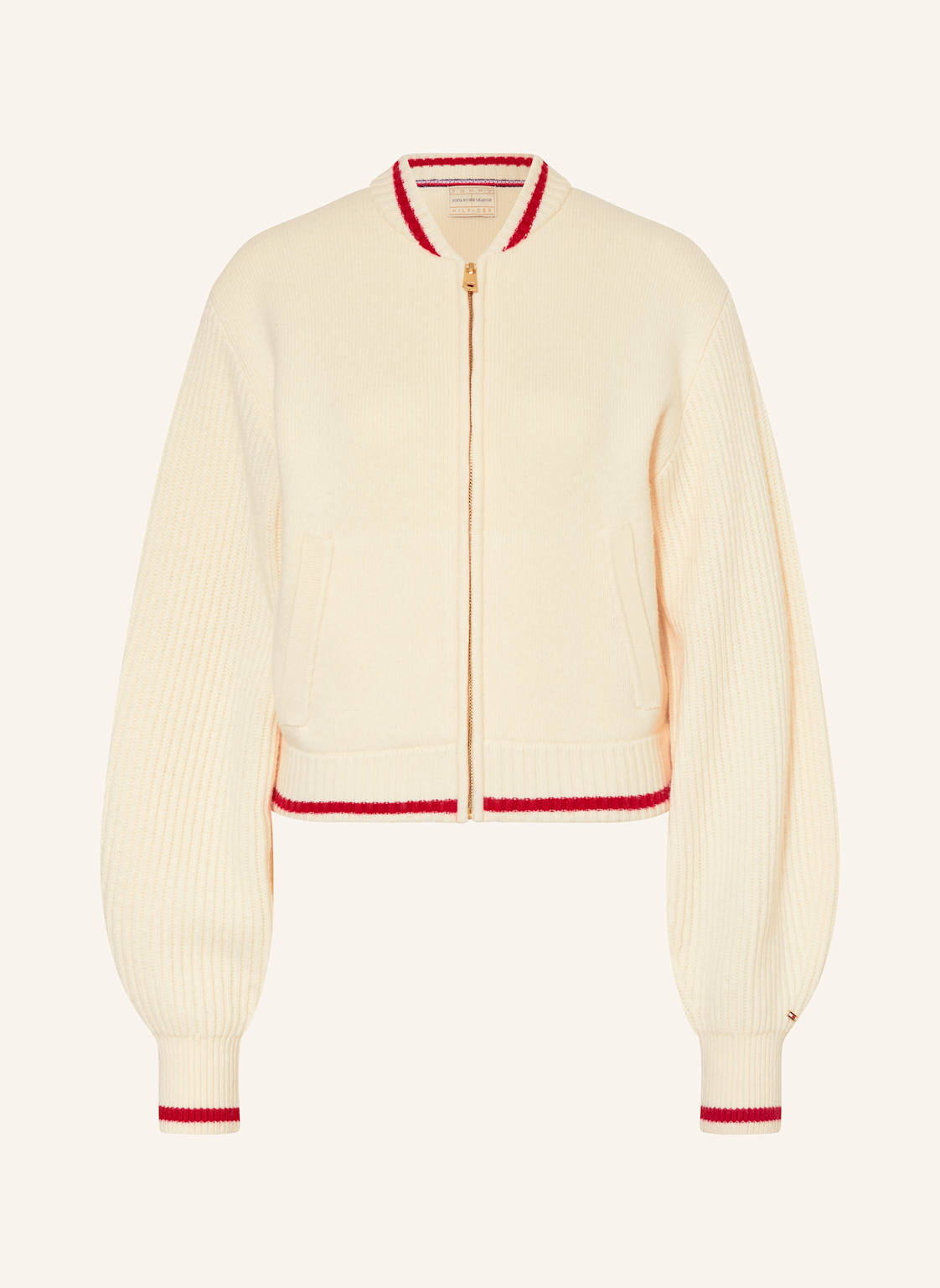 Tommy Hilfiger Strickjacke beige Tommy Hilfiger Strickjacke beige von Tommy Hilfiger
