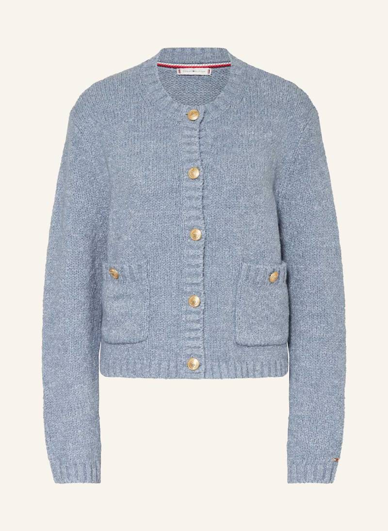 Tommy Hilfiger Strickjacke blau von Tommy Hilfiger