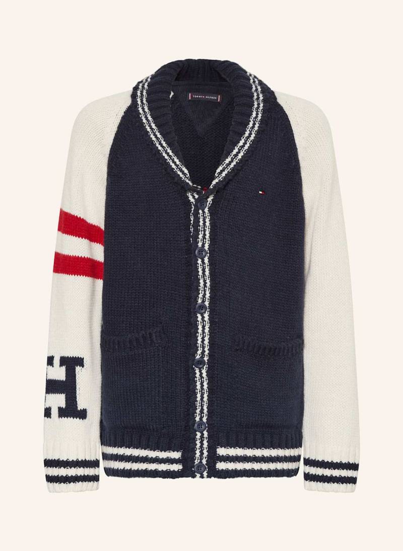 Tommy Hilfiger Strickjacke blau von Tommy Hilfiger