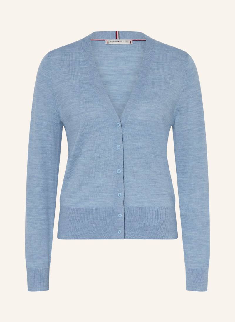 Tommy Hilfiger Strickjacke blau von Tommy Hilfiger