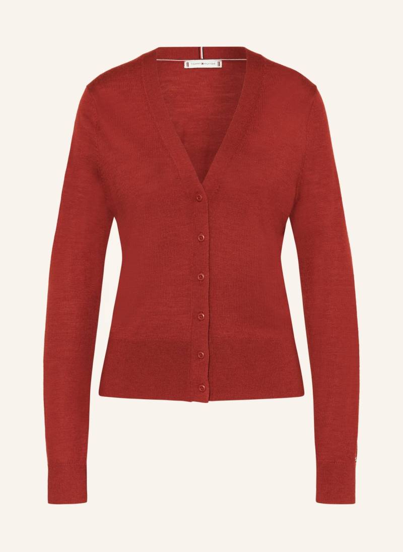 Tommy Hilfiger Strickjacke rot von Tommy Hilfiger