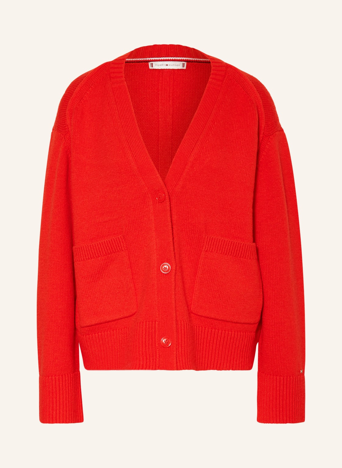 Tommy Hilfiger Strickjacke rot von Tommy Hilfiger