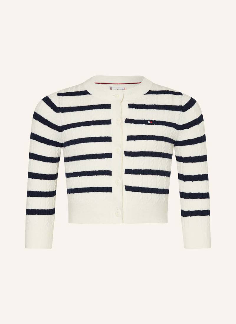 Tommy Hilfiger Strickjacke weiss von Tommy Hilfiger