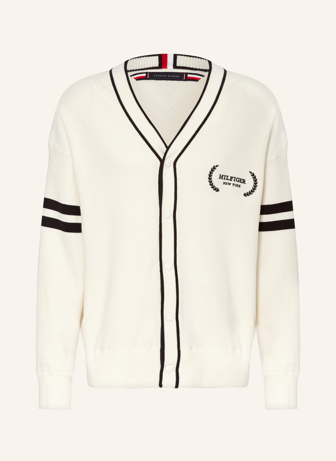 Tommy Hilfiger Strickjacke weiss von Tommy Hilfiger