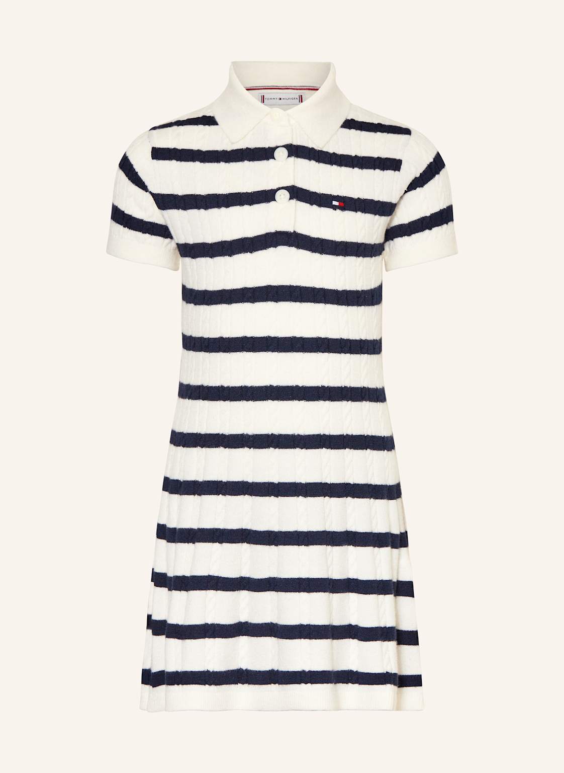 Tommy Hilfiger Strickkleid weiss von Tommy Hilfiger