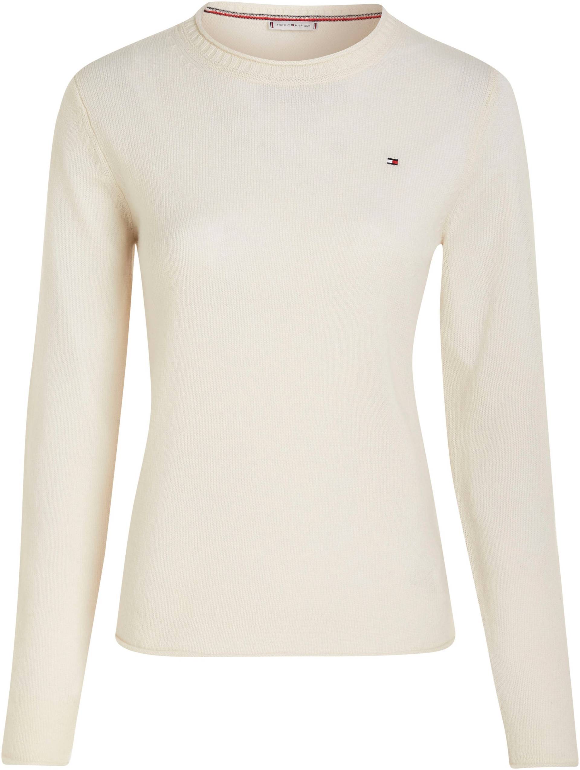 Tommy Hilfiger Strickpullover, mit Logostickerei von Tommy Hilfiger