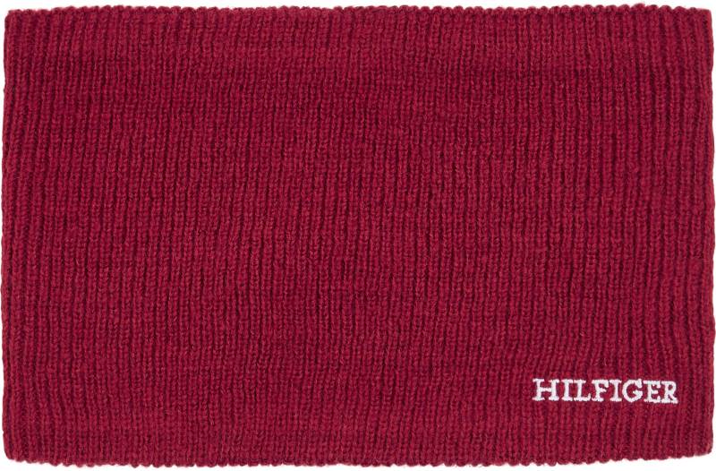 Tommy Hilfiger Strickschal »MONOTYPE SNOOD«, mit gesticktem Logoschriftzug von Tommy Hilfiger