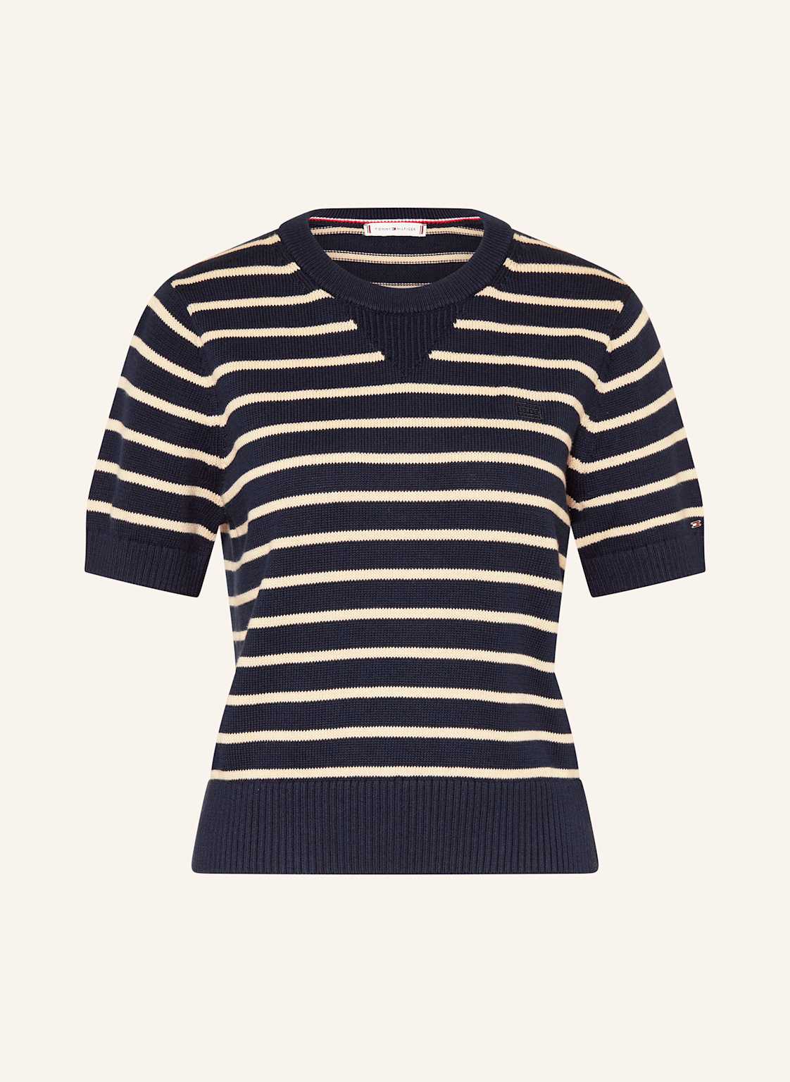 Tommy Hilfiger Strickshirt blau von Tommy Hilfiger