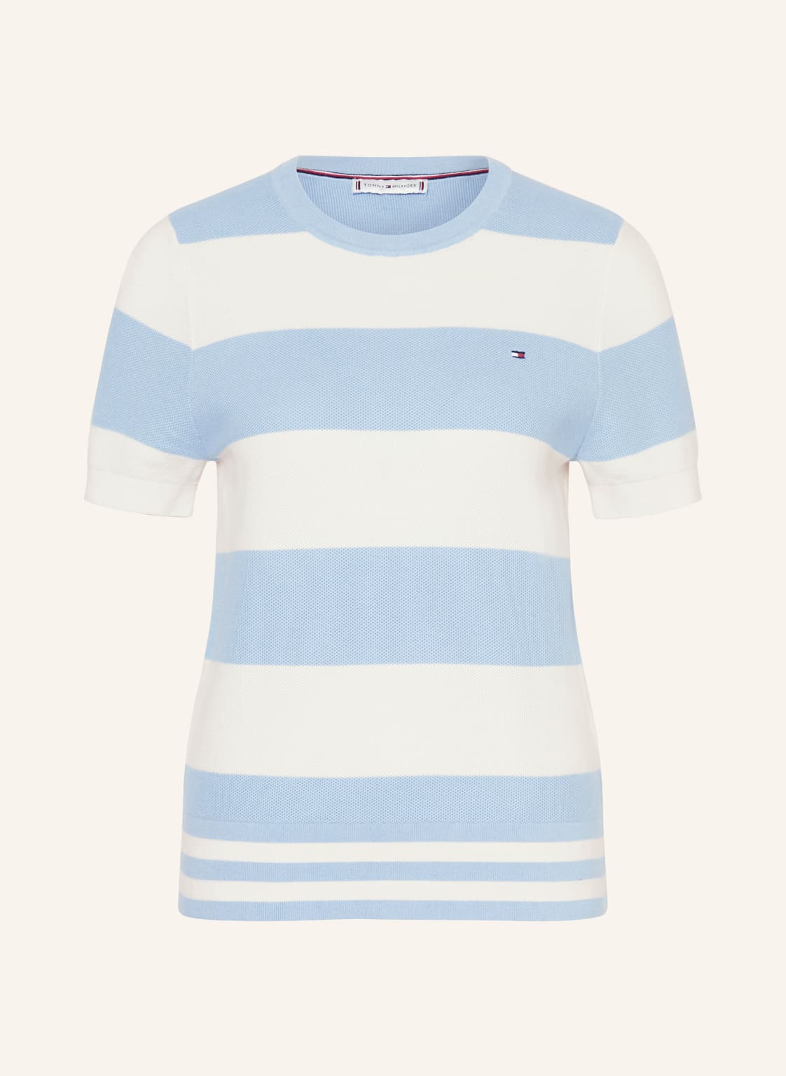 Tommy Hilfiger Strickshirt blau von Tommy Hilfiger