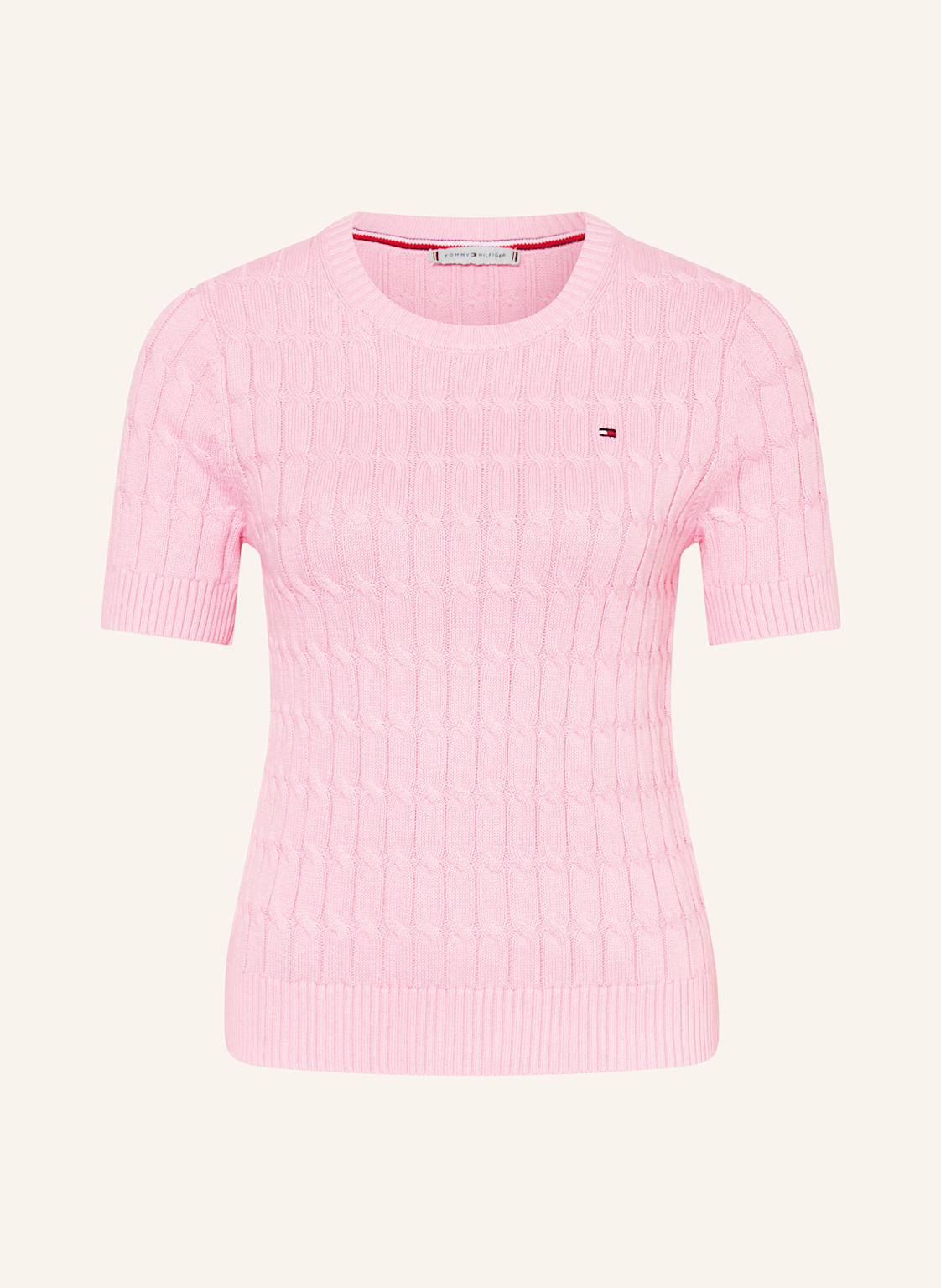 Tommy Hilfiger Strickshirt pink von Tommy Hilfiger