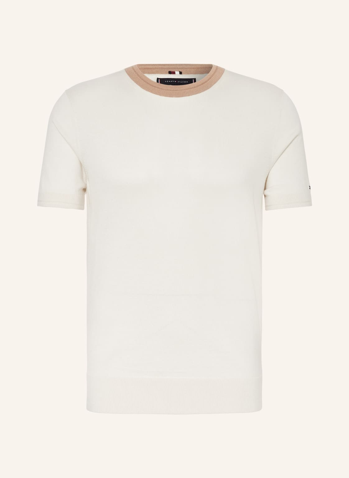 Tommy Hilfiger Strickshirt weiss von Tommy Hilfiger