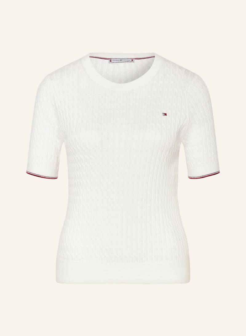 Tommy Hilfiger Strickshirt weiss von Tommy Hilfiger