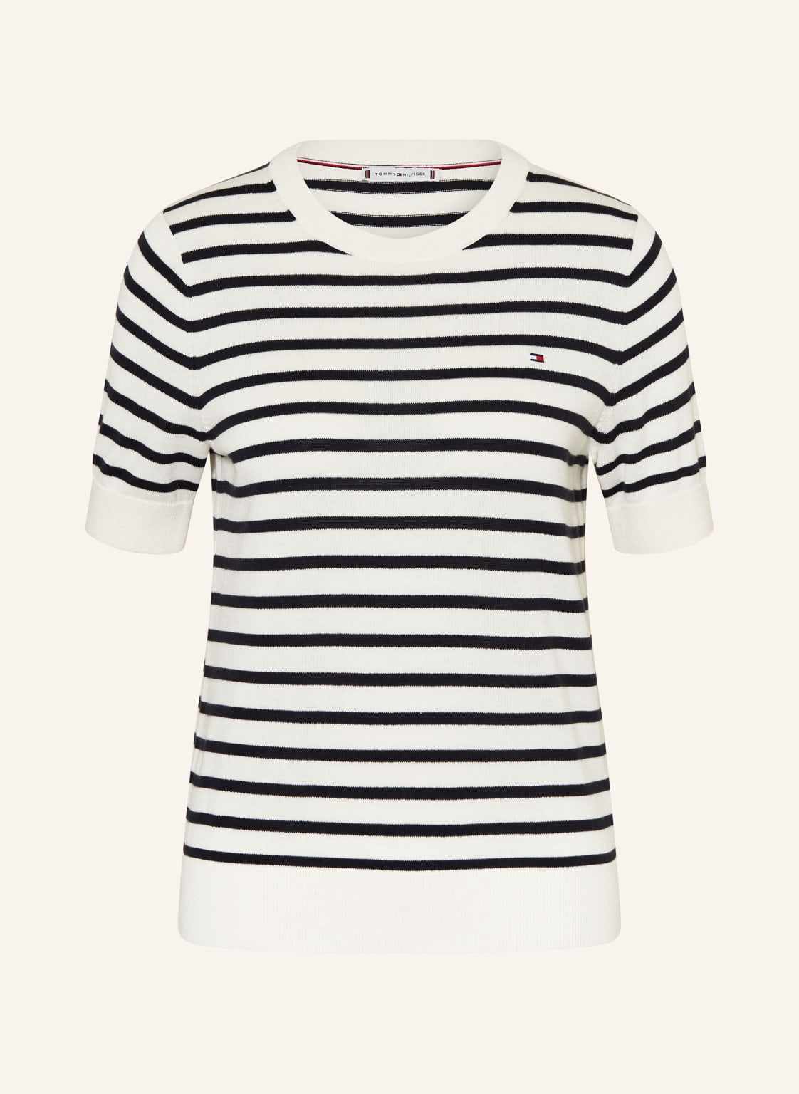 Tommy Hilfiger Strickshirt weiss von Tommy Hilfiger