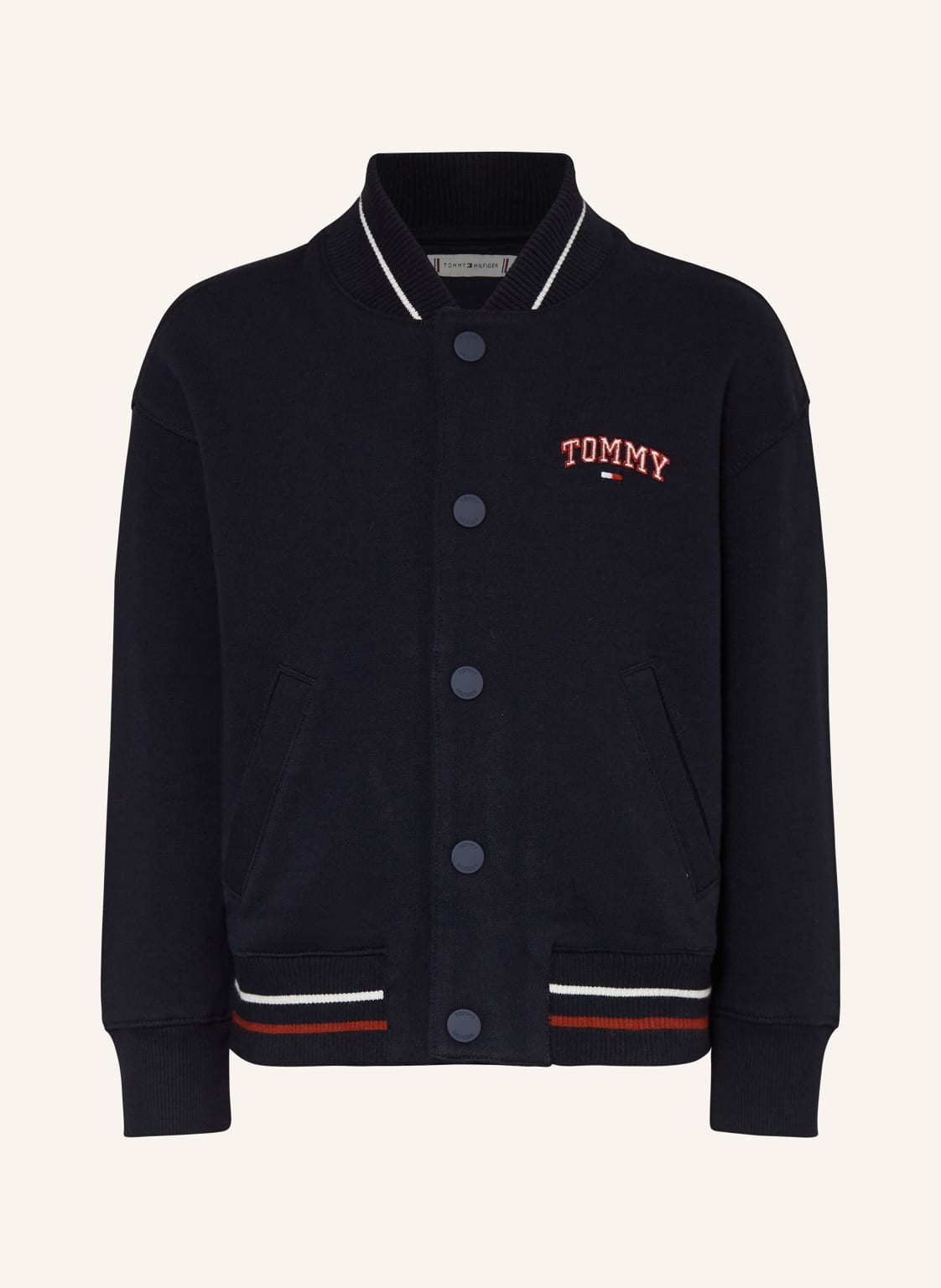 Tommy Hilfiger Sweatblouson blau von Tommy Hilfiger