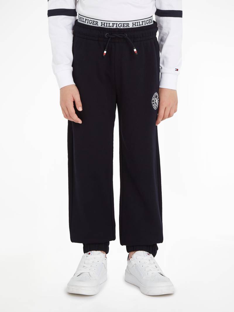 Tommy Hilfiger Sweathose »CREST LOGO SWEATPANTS«, mit Logoschriftzug am Bund von Tommy Hilfiger