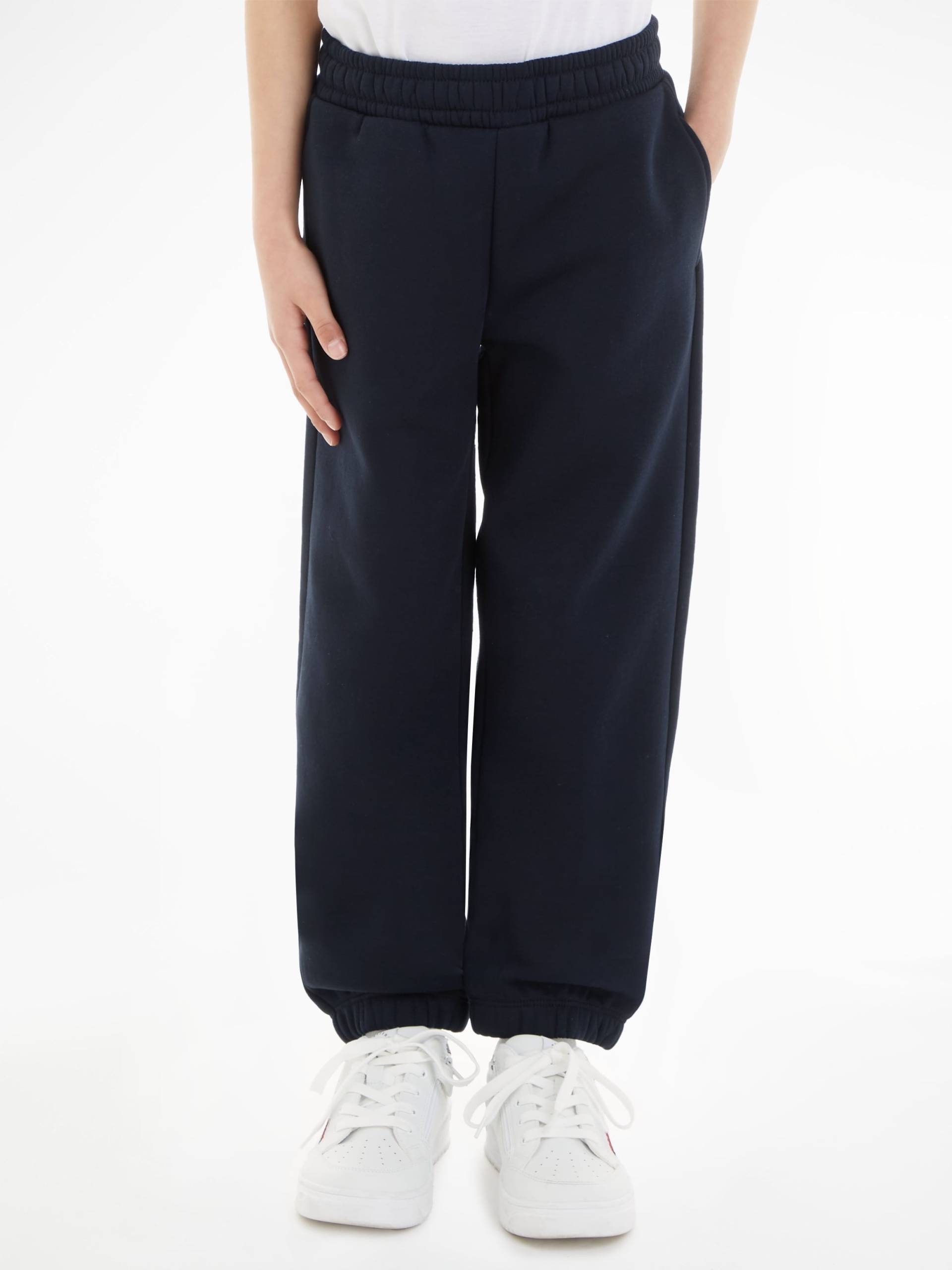 Tommy Hilfiger Sweathose »U TIMELESS FLEECE SWEATPANTS«, Kinder bis 16 Jahre, Gummizug Taille & Beinabaschluss, Eingrifftaschen von Tommy Hilfiger